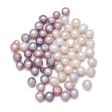 Natural Freshwater Pearl Pendant Round shape Pendants for Jewelry Making DIY Necklace Accessories Free Making Necklace 8-9mm 2024 - buy cheap