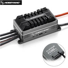 Hobbywing Platinum HV 200A V4.1 6-14S Lipo SBEC / OPTO Brushless ESC for RC Drone Quadrocopter 700/800 RC Helicopter Aircraft 2024 - buy cheap