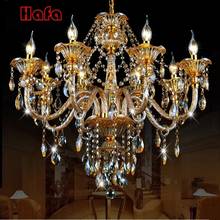 luxury Gold crystal chandelier Modern Crystal Chandelier Home Lighting Decoration  Chandeliers and  Living Room Indoor Lamp 2024 - buy cheap