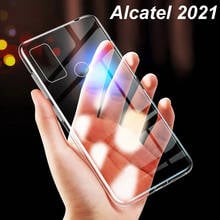 For Alcatel 1L 1S 3L 2021 Case Silicone Back Cover Soft TPU Matte Bumper Phone Protector Shell For Alcatel 2021 Funda Capa Coque 2024 - buy cheap