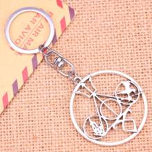 New Fashion Keychain 46*42 mm death libra Pendants DIY Men Jewelry Car Key Chain Ring Holder Souvenir For Gift 2024 - buy cheap