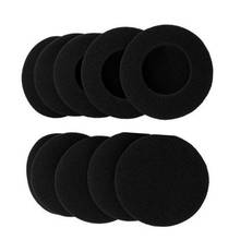 5Pairs 60mm/2.4" Replacement Foam Earpads Cushion For Logitech- H600 H330 H340/Aiwa HP-CN5/Labtec Axis 502 headset Black 2024 - buy cheap