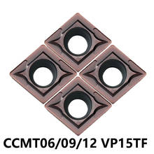Original CCMT060202 CCMT060208 CCMT09T308 CCMT120404 CCMT120408 VP15TF Lathe Cutter Turning Tool CNC Carbide Inserts 2024 - buy cheap