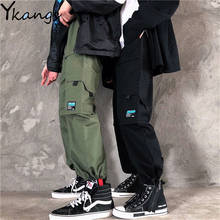 Baggy Pants Women Big Pockets Cargo Pants High Waist Loose Streetwear Pants Hip Hop Joggers Pants Tactical Trouser Korean Fashio 2024 - buy cheap