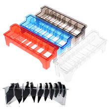 8 Grid Guide Limit Comb Storage Box Hair Clipper Organizer Case Salon Barber Tool Hairdressing Tools 2024 - buy cheap