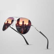 Солнцезащитные очки поляризационные UV400 для мужчин и женщин, модные брендовые дизайнерские солнечные очки для вождения и рыбалки 2024 - купить недорого