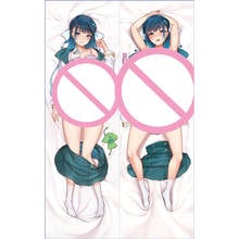 Чехол для подушки MMF galgame Nihon Joshikousei Zukan, сексуальная подушка для девочек, аниме, дакимакура 2024 - купить недорого