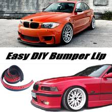 Bumper Lip Deflector For BMW 1 M1 E81 E82 E87 E88 F20 F21 / Front Skirt Spoiler For Car Tuning / TOPGEAR Recommend Body Kit 2024 - buy cheap