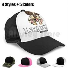 Jumping Lagotto Romagnolo Baseball Cap Diy Mesh Hip Hop Adjustable Dog Woof Woof Woof Licorice Nose Search Dog Service Dog Dog 2024 - buy cheap