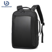 OUBDAR-mochila escolar de gran capacidad para hombre, morral con carga USB para ordenador portátil, resistente al agua, 15 pulgadas, 2020 2024 - compra barato