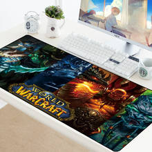 Alfombrilla de ratón grande para Gaming World of Warcraft, almohadilla de ratón de Dragon para Gamer, ordenador de escritorio, portátil, borde de bloqueo, Padmouse grande 2024 - compra barato