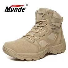 2020 Winter Boots Men Warm Snow Boots Men High Quality Winter Military Boots Outdoor Suede Desert Boots Waterproof Work Shoes 2024 - buy cheap