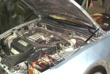 Передняя крышка капота, газовые стойки, подъемная опора, амортизатор из углеродного волокна для 1997-2003 Mitsubishi Galant legum VR4 2024 - купить недорого