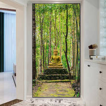 Large Size Diy Full Zen Buddha Statue Bamboo Forest Poster 5D Diamond Painting Wall Art Diamond Embroidery Wall StickersZP-4197 2024 - buy cheap