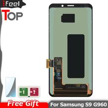 SUPER AMOLED for SAMSUNG Galaxy S9 S9+ G960 G965 LCD Display + Touch Screen Digitizer with Frame 2024 - buy cheap