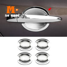ABS Chrome Exterior Door Bowl Cover Trim Shell 2013 2014 2015 2016 2017 2018 Accessories Car Styling for Nissan Sentra 2024 - buy cheap