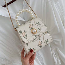 Pearl Leather Crossbody Bags For Women 2022 Luxury Handbags Designer Female Small Ladies Hand Sling Tote Shoulder Messenger Bag 2024 - buy cheap
