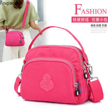 Jinqiaoer WOMEN'S Fashion Handbag Trend Versatile Shoulder Bag Lightweight Soft Waterproof Nylon Bag Small Shoulder Bag NEW 2024 - buy cheap