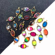 5pcs/bag of Exquisite Color Natural Crystal Pendant 6X17mm DIY Handmade Jewelry Accessories Irregular Ladies Jewelry 2024 - buy cheap