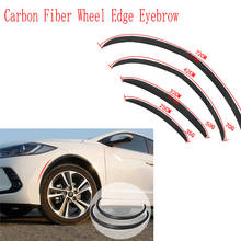 2pcs Carbon Fiber Car Fender Wheel Tire Edge Eyebrow For Cadillac CTS SRX ATS Lexus RX NX GS CT200H GS300 RX350 RX300 Saab 93 2024 - buy cheap