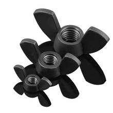 5/10/20/30PCS Wing Nuts Butterfly Nut To Fit Bolts & Screws Black M3 M4 M5 M6 M8 M10 M12 2024 - buy cheap