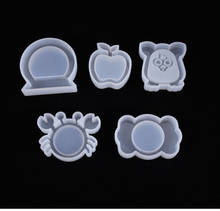 Owl Crab Crab Apple Candy Badge Silicone Mold Epoxy Mold Used for Pendant Pendant Keychain Mobile Phone Chain Sweater Chain 2024 - buy cheap