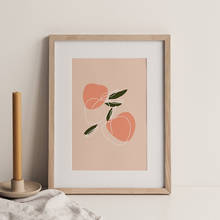 Abstract Minimalism Girl Peach Kitchen Wall Art Canvas Painting Nordic Posters And Prints Wall Pictures For Living Room Decor 2024 - buy cheap
