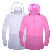 Chaqueta ultraligera de secado rápido para mujer, abrigo de piel impermeable, transpirable, informal, sólido, protección UV, moda de verano 2024 - compra barato