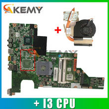 Placa base para ordenador portátil HP, 646177-001 CQ43, HM65 + I3 CPU + radiador, CQ43, CQ57, 430, 431, 435, 630, 635 2024 - compra barato
