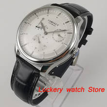 CORGEUT 40mm Men watch white dial Date display Power reserve luxury Automatic Mechanical watches 2024 - buy cheap