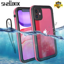 Funda de teléfono impermeable para iPhone 11 Pro Max 360, Protector de natación, carcasa subacuática para iPhone SE 7 8 Plus XR 2024 - compra barato