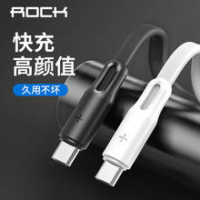 ROCK Micro USB кабель 2A Быстрая зарядка USB кабель для передачи данных для samsung Xiaomi LG планшет Android мобильный телефон USB зарядка Шнур Microusb 2024 - купить недорого