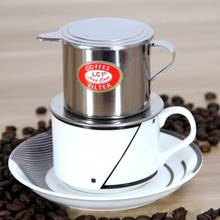 Filtro de café vietnamita de aço inoxidável, infusor de café para cafeteira, servir delicioso, portátil, filtro de gotejamento de café 2024 - compre barato