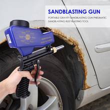 Portable Airbrush Gravity Sandblasting Gun Pneumatic Sandblasting Set Rust Blasting Device Mini Sand Blasting Machine tool 2024 - buy cheap