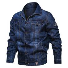 Jaqueta masculina casual, jeans, vários bolsos, motociclista, corta-vento, tamanho 6xl, imperdível 2024 - compre barato