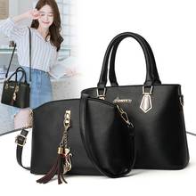 2021 Luxury Composite Bag Women Handbag High Quality Shoulder Bag Fashion Woman Large Capacity Leather Messenger Bag Totes Purse 2024 - buy cheap