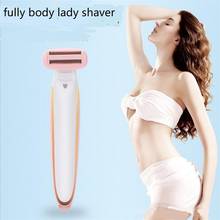 Portable Electric Body Shaver Lady Bikini Trimmer Female Hair Remover Women Epilator Underarm Haircut Private Area Pube Clipper 2024 - buy cheap