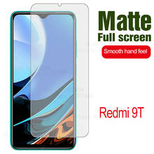 Стекло redmi9t без отпечатков пальцев, матовое закаленное стекло для XIAOMI REDMI 9 T, 9 T, T9, 6,53 дюйма, полное покрытие, защита экрана, матовое стекло 2024 - купить недорого