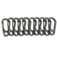 10Pcs Mini Carabiner Clip Snap Spring Clasp Hook Keyring Camping Karabiner 15kg Carabiners Daily use Outdoor Hiking Tools 2024 - buy cheap