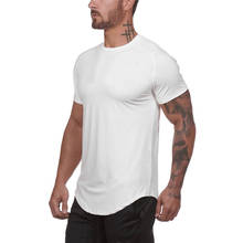Sport Shirt Men Rashgard Sportswear Fitness Tshirts Running T Shirt Short Sleeve Mesh Quick Dry Bodybuilding Gym Training Shirt 2024 - buy cheap