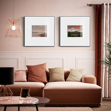 Abstrato pequena paisagem pintura da lona cartazes e impressão moderna casa deco parede arte borda extra fotos para sala de estar quarto 2024 - compre barato