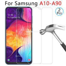 tempered glass phone case for samsung a10 a20 a20e a30 a40 a40s a50 a60 a70 a80 a90 cover Protective shell Accessories on galaxy 2024 - buy cheap