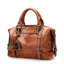 Women Leather Fashion Ladies Messenger Handbag Shoulder Bag Tote Satchel Purse Brown 2024 - buy cheap