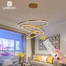 Luminária pendente de teto, moderna, iluminação led, acrílico, nórdico, sala de estar, quarto, mudança de cor, luminária