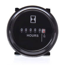 12V 24V 36V Hour Meter For Marine Boat Tractor Engine 2'' Round Gauge Waterproof SH-1 Auto Parts Hour Meter 2024 - buy cheap