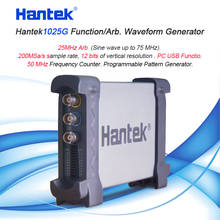 Hantek1025G PC función USB/generador de forma de onda arbitraria 25MHz Arb. Generador de señal Virtual Wave 200MSa/s DDS 2024 - compra barato