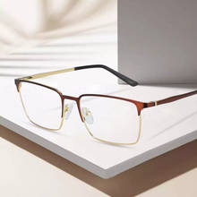 ZENOTTIC Half Frame Multifocal Progressive Glasses Myopia Prescription Reading Eyeglasses Dioptric Optical Spectacles Frames 2024 - buy cheap