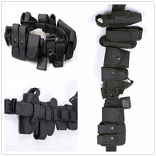 10pcs Multifunctional Security Belts Outdoor Tactical Military Training Polices Guard Utility Kit Duty Belt Belt with Pouch Set 2024 - buy cheap