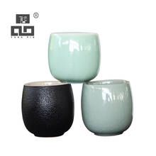 Xícara de chá de cerâmica chinesa de grande capacidade, tangpin, xícara de porcelana, kung fu chinesa, 160ml 2024 - compre barato