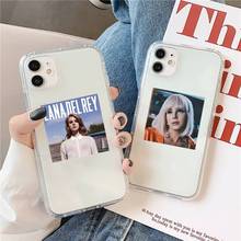 Чехол для телефона Lana Del Rey прозрачный для iPhone 11 12 mini pro XS MAX 8 7 6 6S Plus X 5S SE 2020 XR 2024 - купить недорого